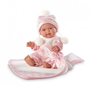 Кукла Роза с одеялом, 26 см. (Llorens Juan S.L., L 26270veg)